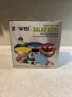 Набір мисок Salad Bowl 5 шт