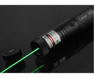 Лазерная указка зелёный лазер Laser 303 green с насадкой