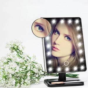 Зеркало настольное с подсветкой LED - бренд Large Led Mirror