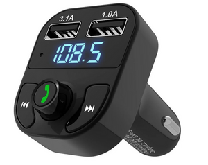 ФМ модулятор FM трансмиттер CAR X8 с Bluetooth MP3 (X8)