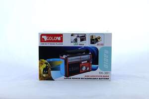 Радиоприемник GOLON RX-382 с MP3, USB + фонарик